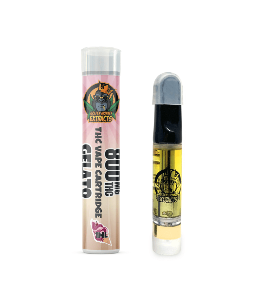 Golden Monkey Extracts: Gelato Distillate Cartridge (800MG)