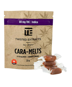 Twisted Extracts – Cara-Melts Indica (80mg THC)