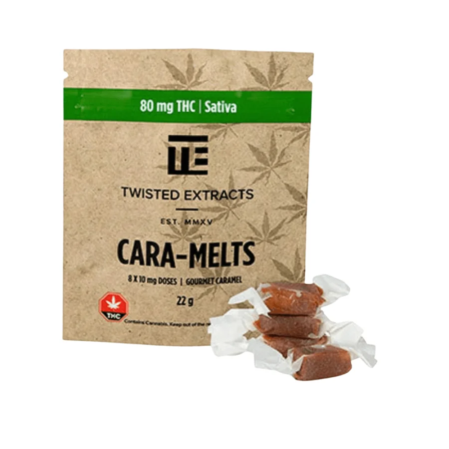 Twisted Extracts – Cara-Melts Sativa (80mg THC)
