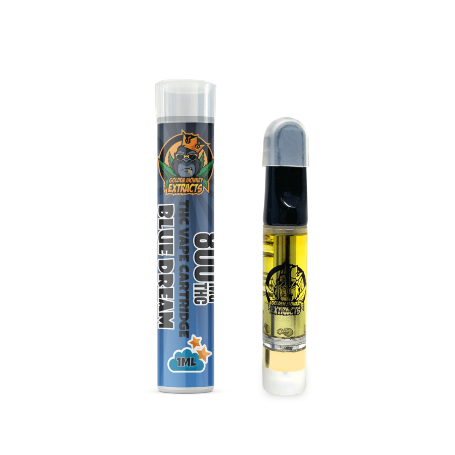 Golden Monkey Extract: Blue Dream Distillate Cartridge (800MG)