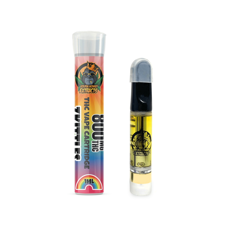 Golden Monkey Extracts: Zkittles Distillate Cartridge (800MG)