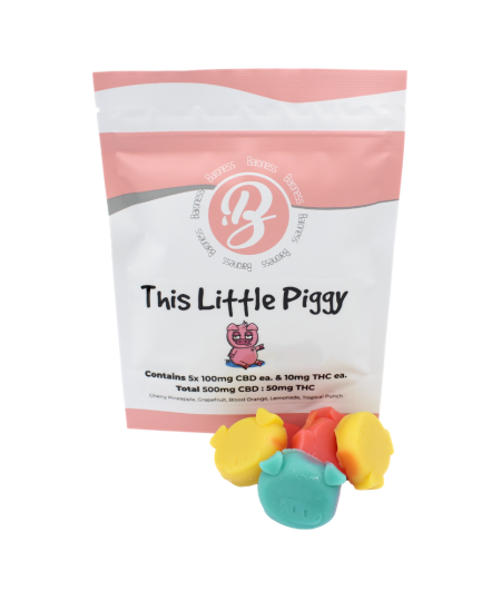 Baroness – This Little Piggy | 100mg CBD + 10mg THC
