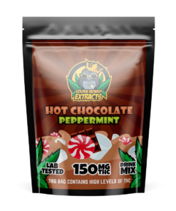 Golden Monkey Extracts: Hot Chocolate Peppermint Mix (150MG THC)