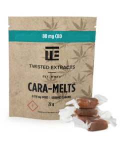 Twisted Extracts: CBD Cara-Melts (80mg CBD)