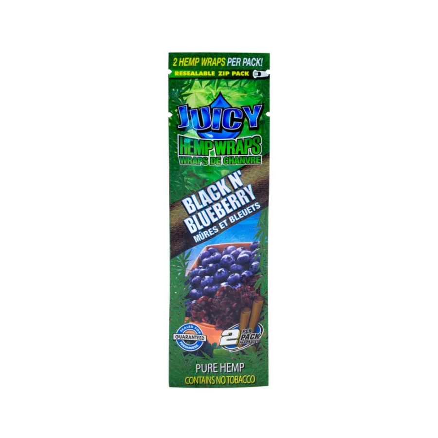 Juicy Jay’s Black N' Blueberry Hemp Wraps