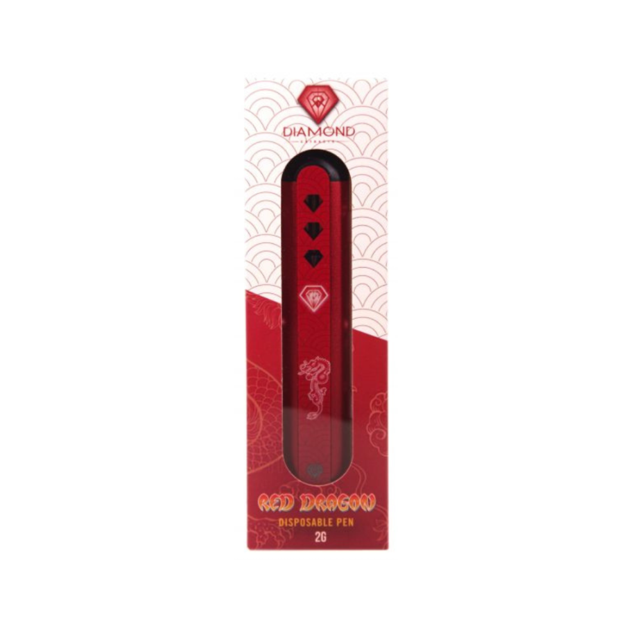 Diamond Concentrates 2 Gram Disposable (Distillate) – Red Dragon (Hybrid)(2 Gram)