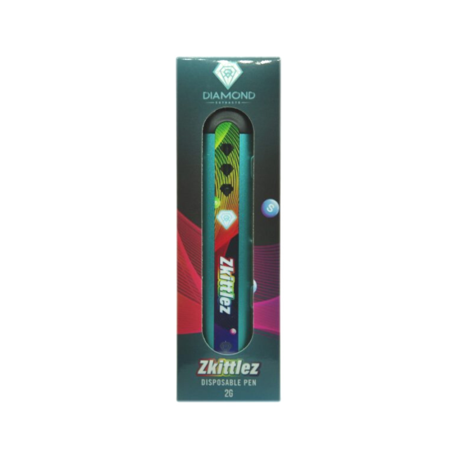 Diamond Concentrates 2 Gram Disposable (Distillate) – Zkittlez (Indica) (2 Gram)