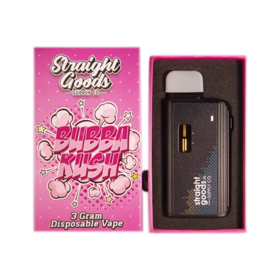 Straight Goods Supply Co. – Bubba Kush (3 Gram) Pen