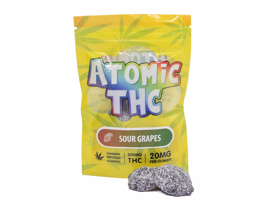 Atomic THC - Sour Grapes (200mg THC)