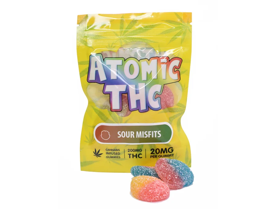 Atomic THC - Sour Misfits (200mg THC)