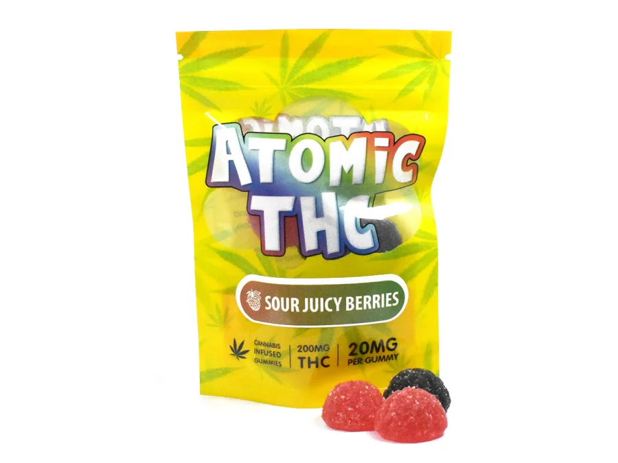 Atomic THC - Sour Juicy Berries (200mg THC)