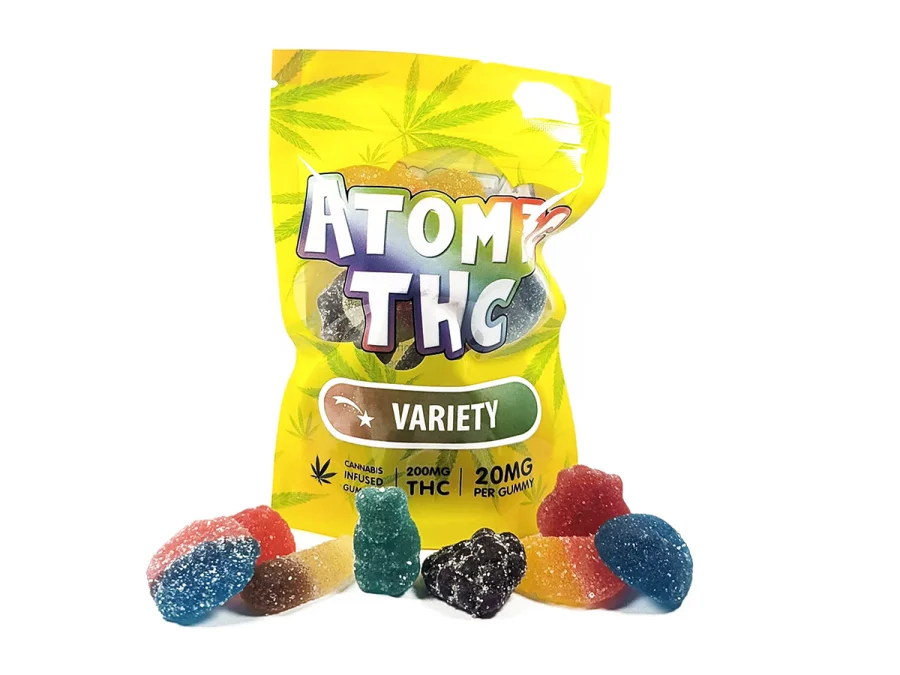 Atomic THC - Sour Variety Gummies (200mg THC)