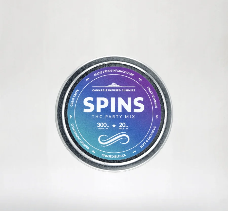 Spins THC - Party Mix Gummies (600mg THC)
