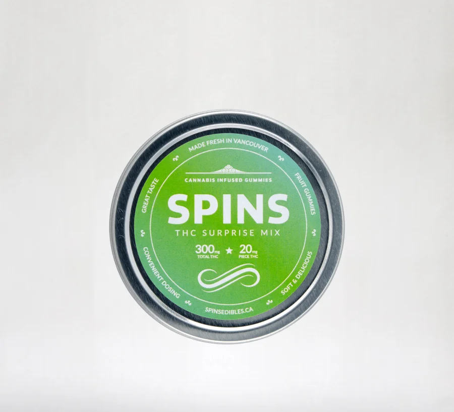 Spins THC - Surprise Mix Gummies (600mg THC)