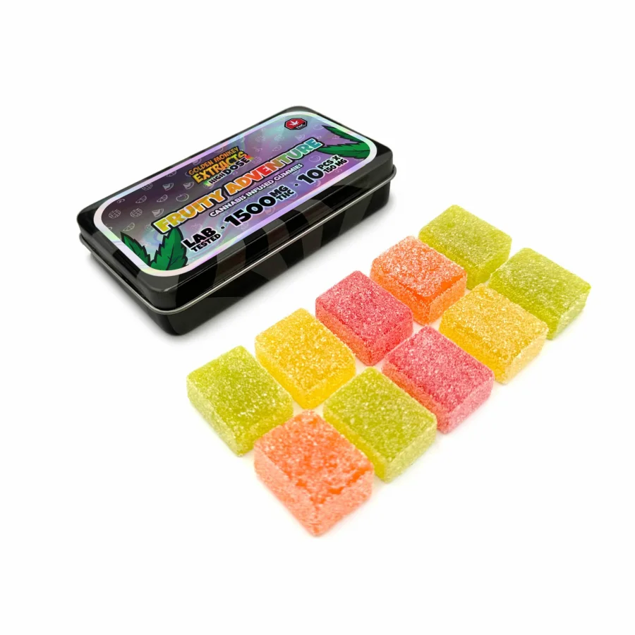 Golden Monkey Extracts: Fruity Adventure Edibles (1500MG THC)