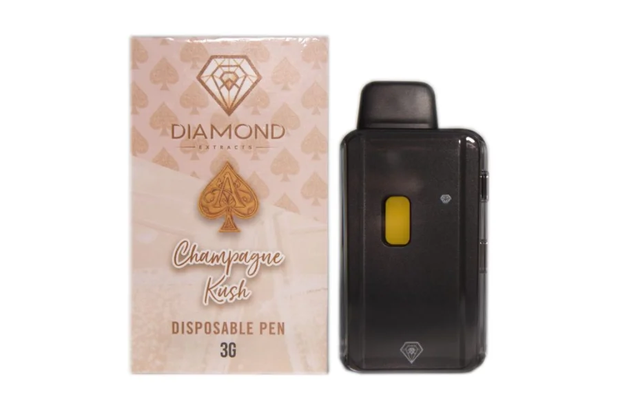 Diamond Concentrates Disposable – Champagne Kush (3 Gram) Pen