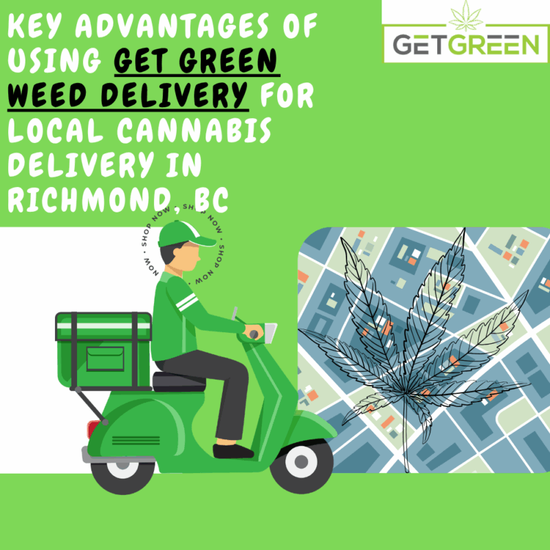 Key Advantages Of Using Get Green Weed Delivery For Local Cannabis Delivery In Richmond, Bc