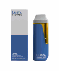 LUSH 2ML Disposable Vape – Sour Patch x Blue Raspberry
