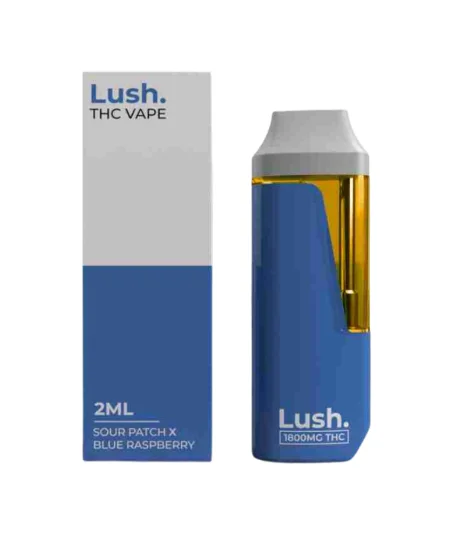 LUSH 2ML Disposable Vape – Sour Patch x Blue Raspberry