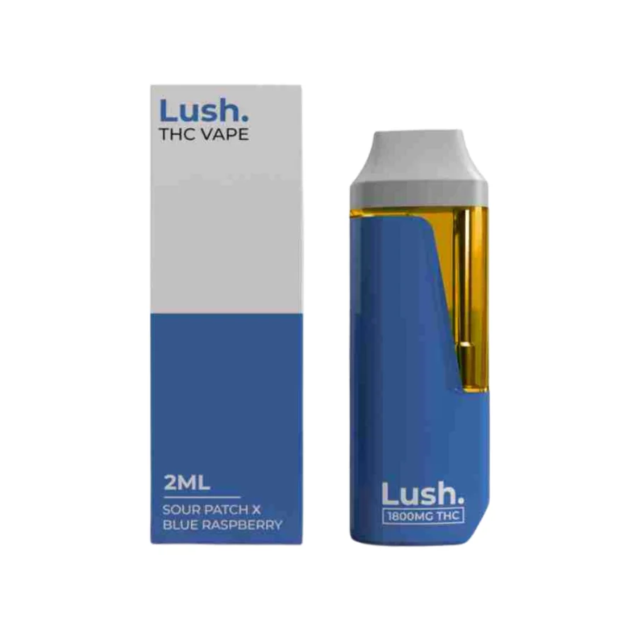 LUSH 2ML Disposable Vape – Sour Patch x Blue Raspberry