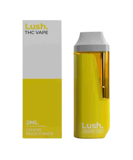 LUSH 2ML Disposable Vape – Lemon Rock Candy
