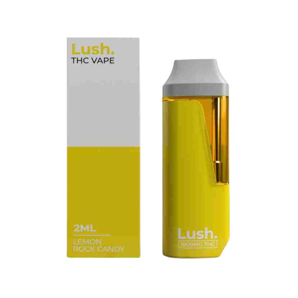 Lush 2Ml Disposable Vape – Lemon Rock Candy 1 Lush 2Ml Disposable Vape – Lemon Rock Candy