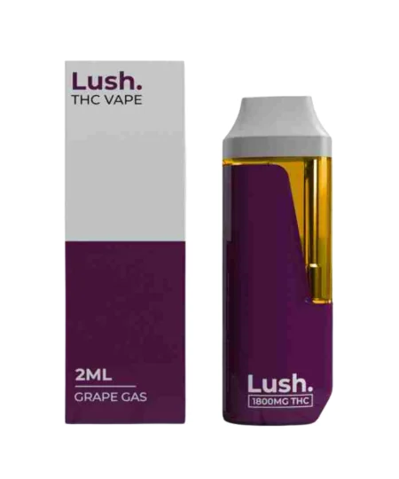 LUSH 2ML Disposable Vape – Grape Gas