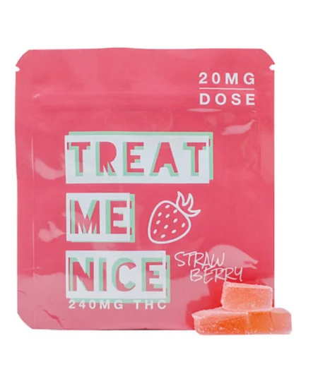 Treat Me Nice | Strawberry 240MG THC
