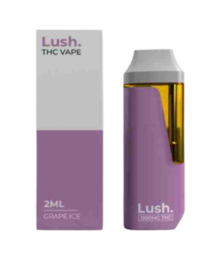 LUSH 2ML Disposable Vape – Grape Ice